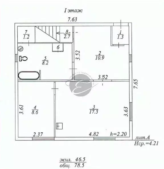 Дом в Камчатский край, Елизовский муниципальный округ, пос. Светлый, ... - Фото 0