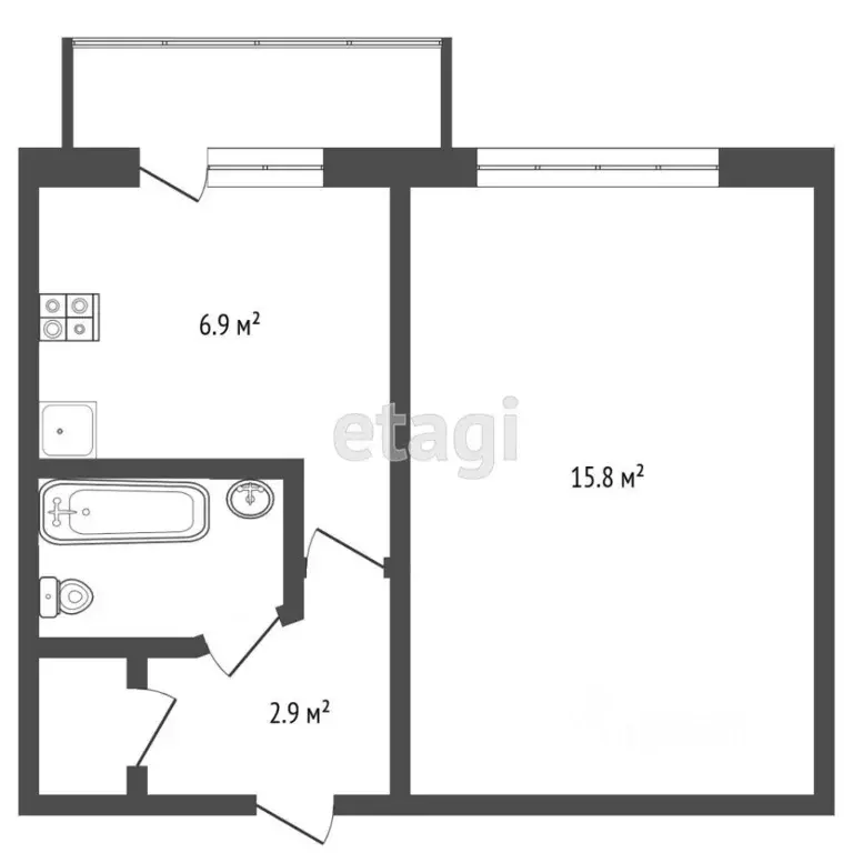 1-к кв. Удмуртия, Ижевск ул. 40 лет Победы, 80 (30.0 м) - Фото 0