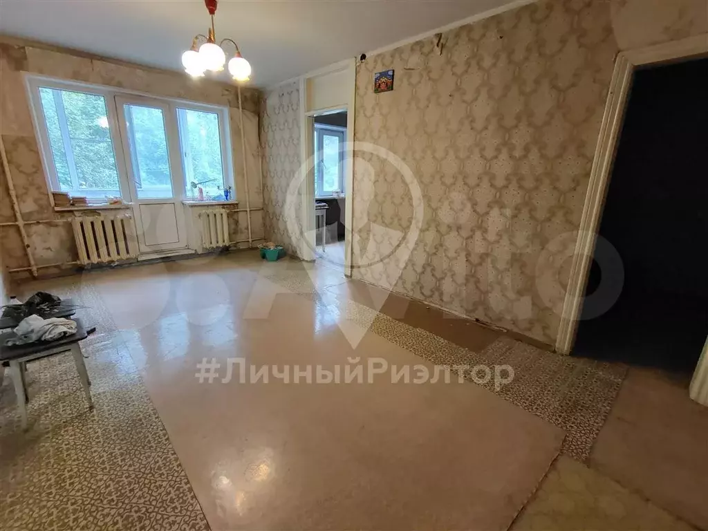 1-к. квартира, 46,3 м, 2/4 эт. - Фото 0
