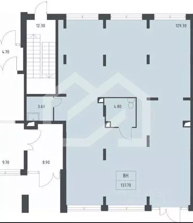 Торговая площадь в Москва Рязановское поселение, ул. Уточкина, 8к1 ... - Фото 1