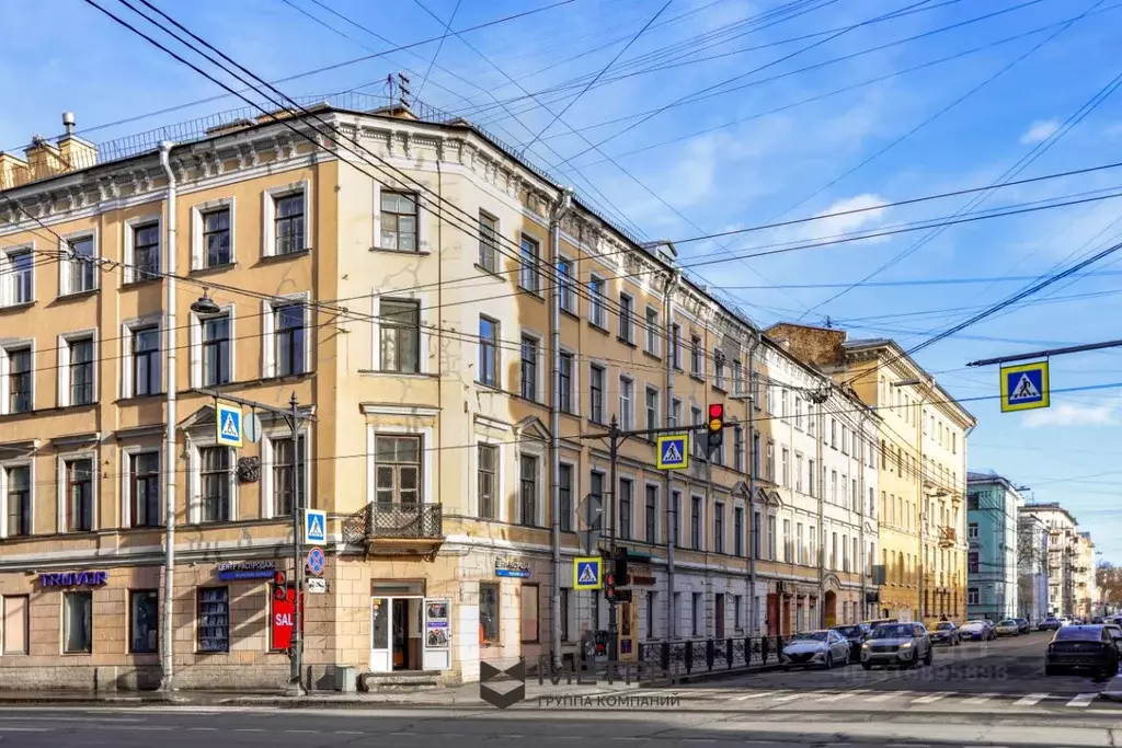 Студия Санкт-Петербург Суворовский просп., 13 (21.3 м) - Фото 1