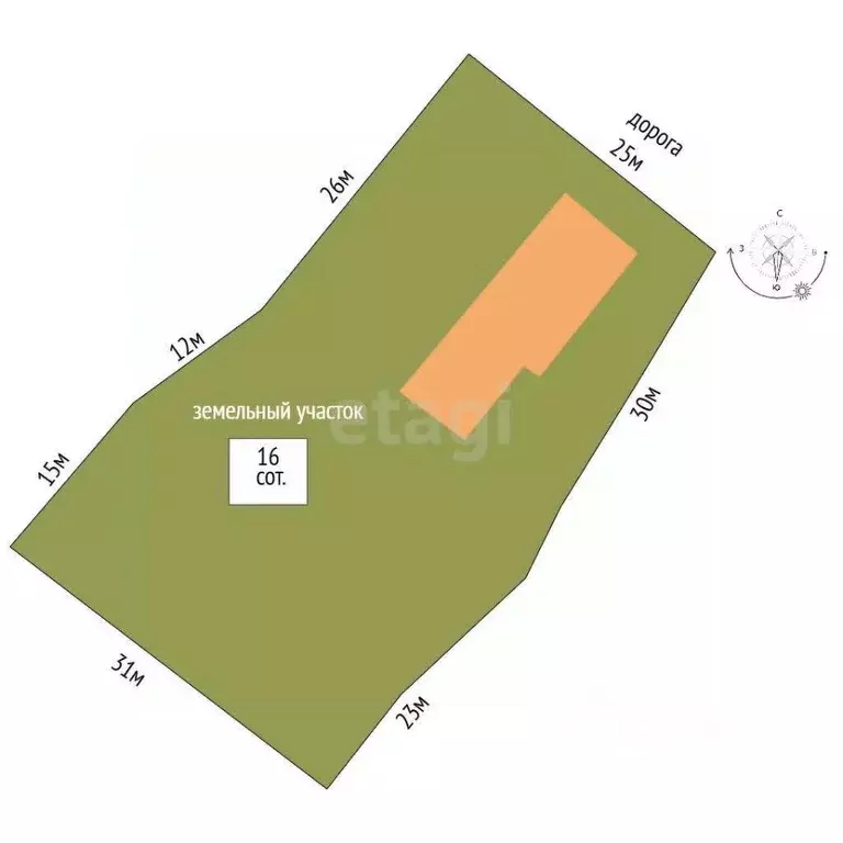 Дом в Ярославская область, Рыбинск Западный п/р, ул. Журнальная, 5 (33 ... - Фото 2