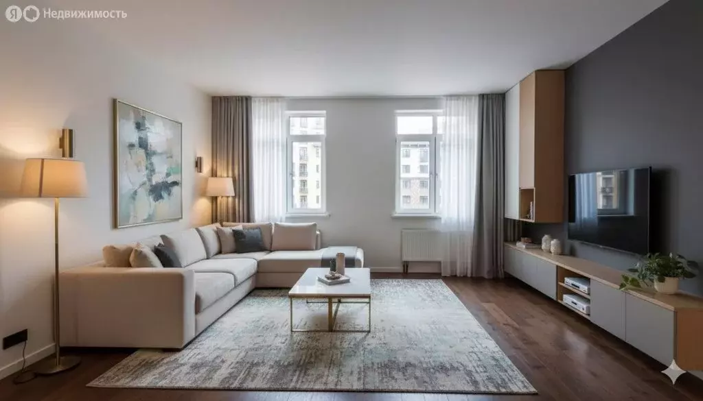 3-комнатная квартира: посёлок Развилка, Римский проезд, 13 (84.1 м) - Фото 2