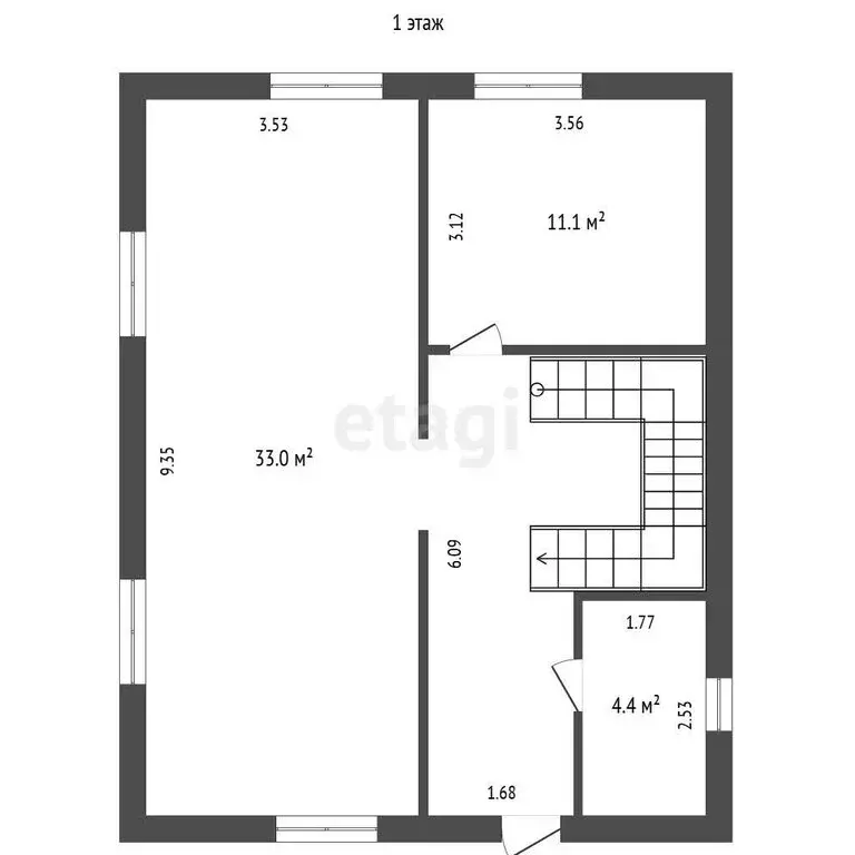 Дом в Чита, Славянская улица (131.7 м) - Фото 1