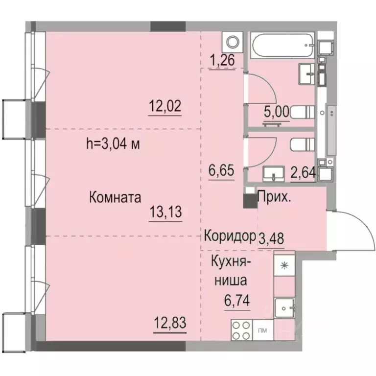 Студия Удмуртия, Ижевск ул. Лихвинцева, 17 (63.6 м) - Фото 0