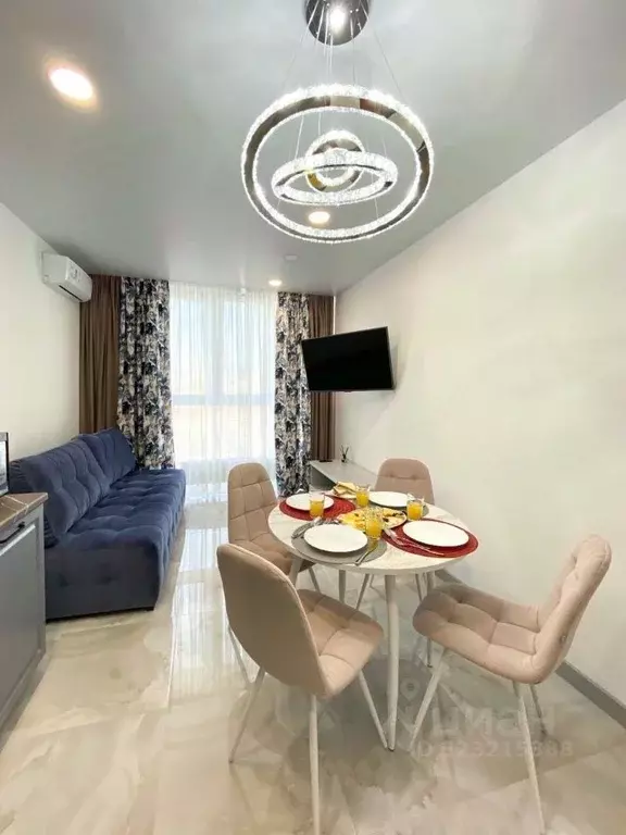 2-к кв. Краснодарский край, Сочи Завокзальный мкр, пер. Трунова, 6к6 ... - Фото 1