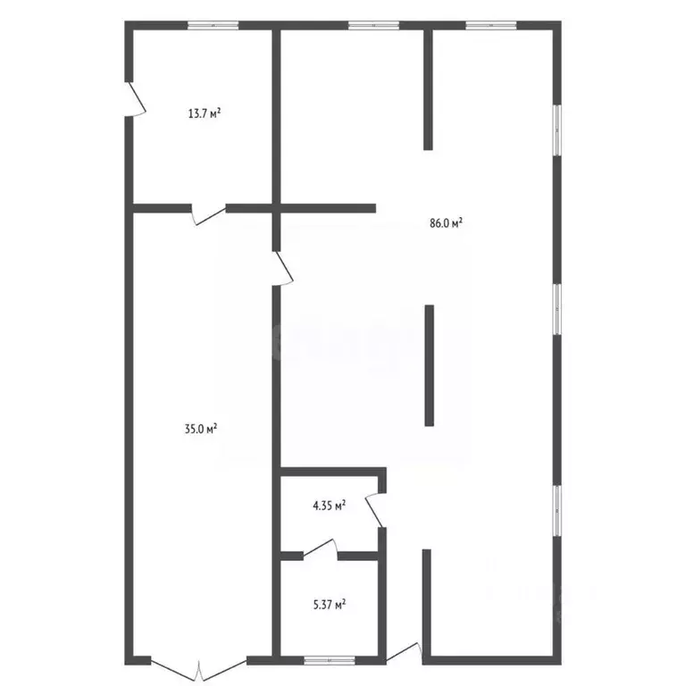 Дом в Красноярский край, Манско-Уярский округ, пос. Камарчага  (304 м) - Фото 2