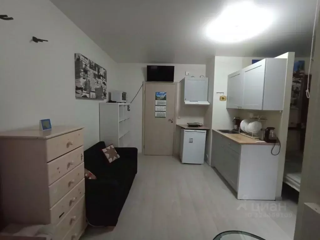 Студия Санкт-Петербург ул. Крыленко, 1к1с6 (25.0 м) - Фото 2