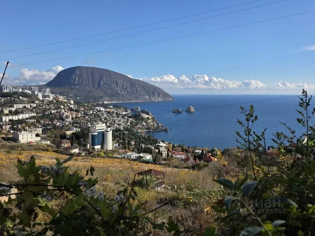 Участок в Крым, Ялта муниципальный округ, Гурзуф пгт ш. Гурзуфское, 1Ж ... - Фото 1