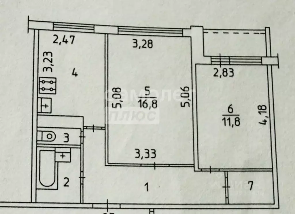 2-к кв. Пермский край, Березники Юбилейная ул., 147 (51.1 м) - Фото 2