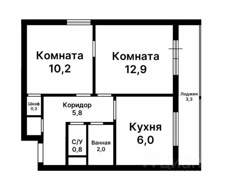 2-к кв. Москва Фрязевская ул., 15К3 (38.5 м) - Фото 2