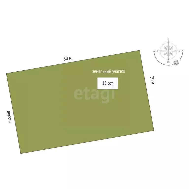 Участок в Тюменская область, Тюменский муниципальный округ, с. Чикча, ... - Фото 2