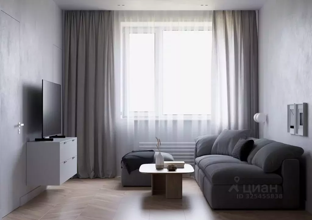 1-к кв. Москва ул. Гашека, 8-10С8 (14.6 м) - Фото 1