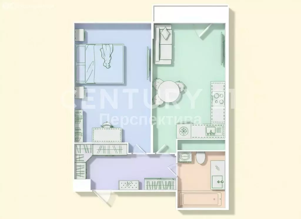 1-комнатная квартира: Балашиха, улица Яганова, 1 (34 м) - Фото 1