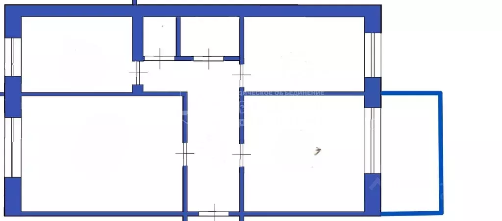 3-к кв. Кемеровская область, Тайга просп. Кирова, 34 (66.7 м) - Фото 2