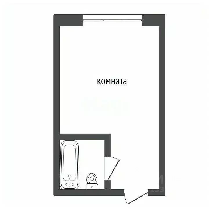 Студия Красноярский край, Красноярск Зеленая Роща мкр, ул. ... - Фото 2