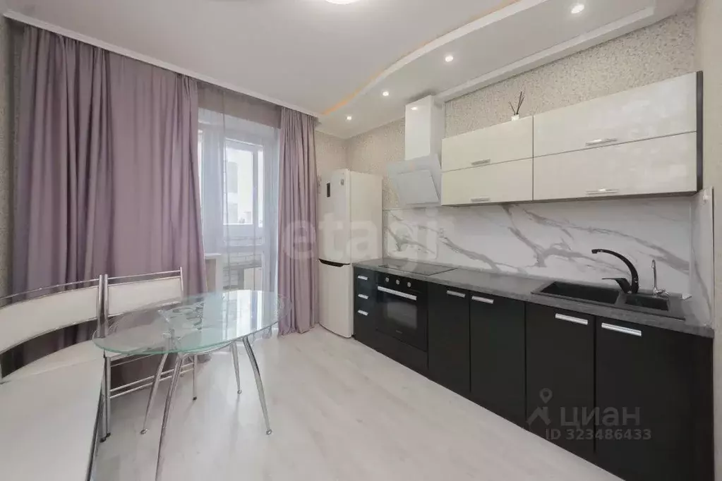 1-к кв. Тюменская область, Тюмень ул. Раушана Абдуллина, 2 (34.2 м) - Фото 2