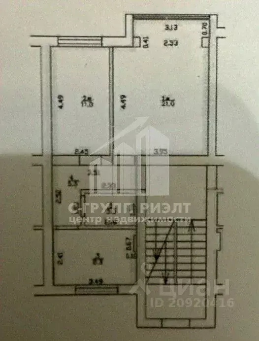 2-к кв. Калининградская область, Светлый Сосновая ул., 18к2 (48.6 м) - Фото 2