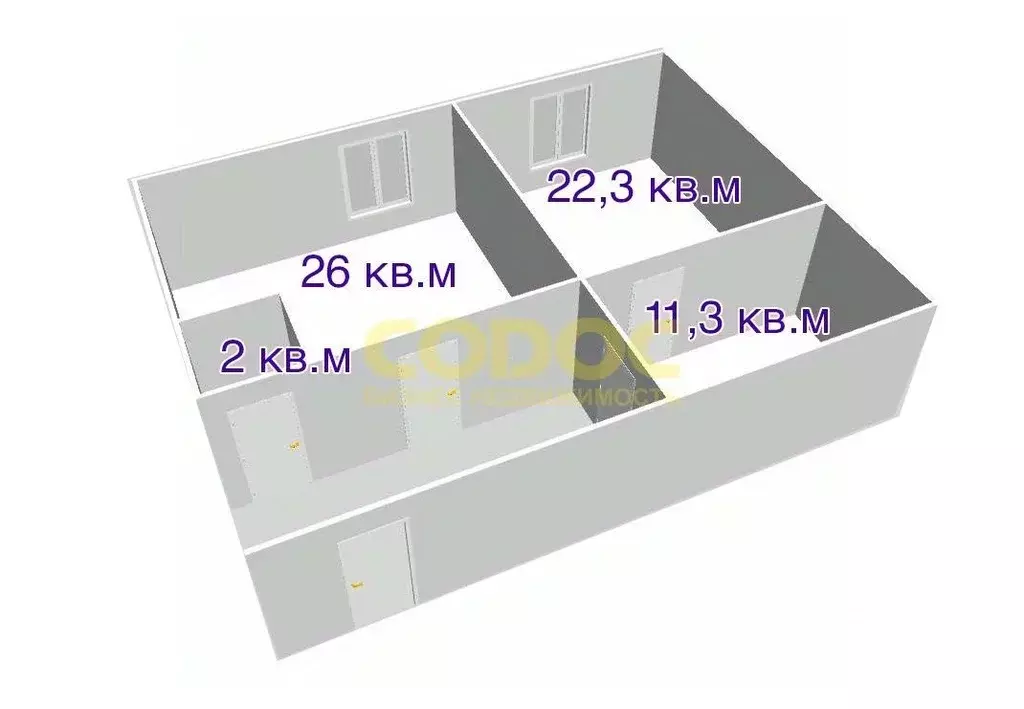 Помещение свободного назначения в Омская область, Омск Мельничная ул., ... - Фото 2