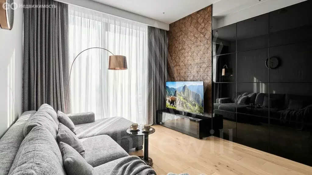 1-комнатная квартира: Москва, 1-й Красногвардейский проезд, 22с1 (60 ... - Фото 1