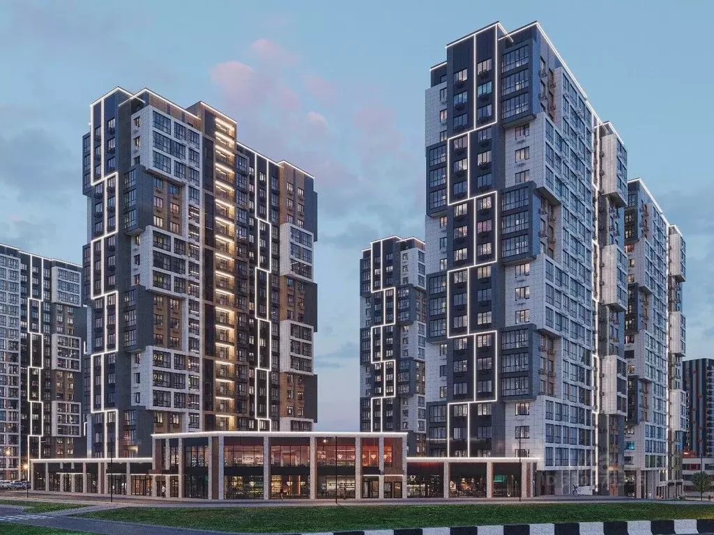 2-к кв. Ростовская область, Ростов-на-Дону Притяжение жилой комплекс ... - Фото 2