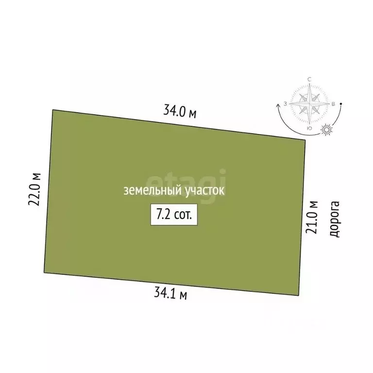 Участок в Татарстан, Альметьевск Промышленная ул. (6.96 сот.) - Фото 2