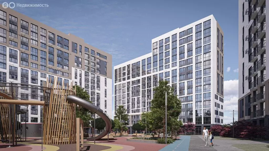 2-комнатная квартира: Тюмень, улица Андрея Приказнова, 7 (59.44 м) - Фото 1