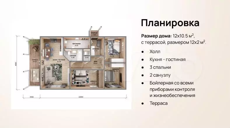 Дом 116 м на участке 4 сот. - Фото 0