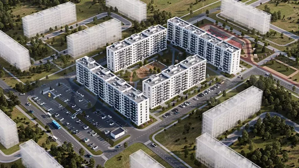 2-к. квартира, 71,4 м, 2/9 эт. - Фото 0