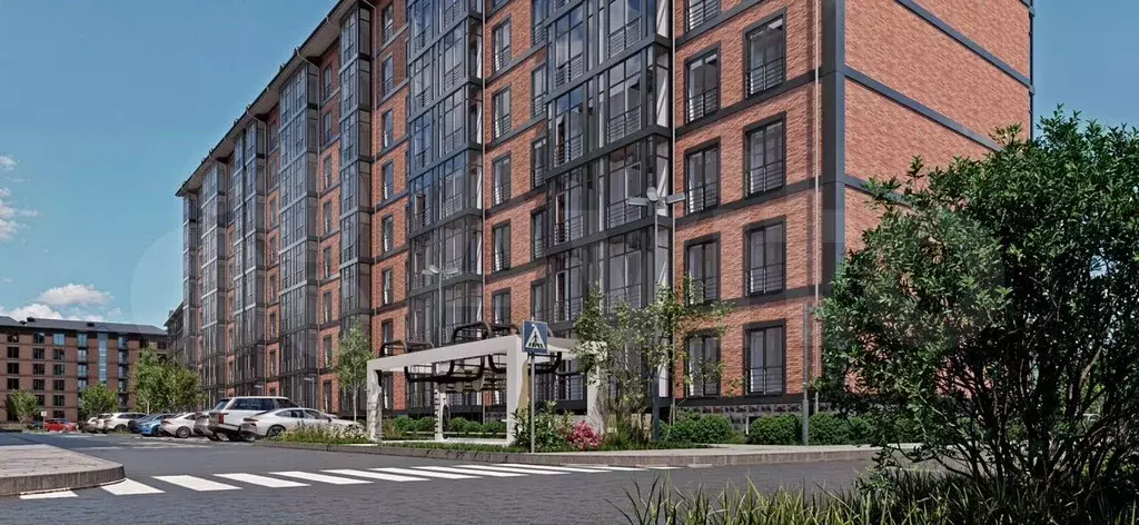 1-к. квартира, 34,5 м, 7/8 эт. - Фото 1