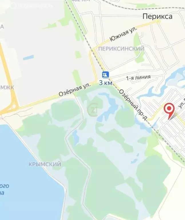 Участок в городской округ Тамбов, деревня Перикса (6 м) - Фото 1