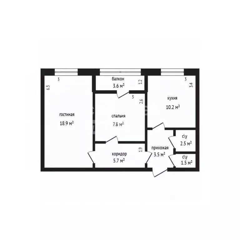 2-к кв. Дагестан, Дербентский район, с. Джалган ул. Дагестанская, 16 ... - Фото 2