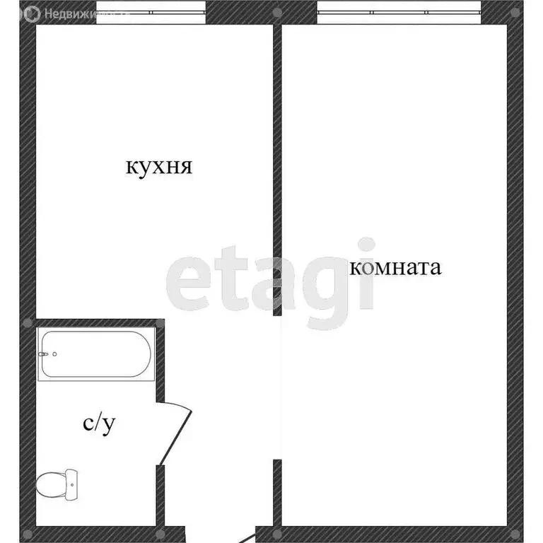 1-комнатная квартира: Кыштым, улица Юлии Ичевой, 179 (35.6 м) - Фото 0