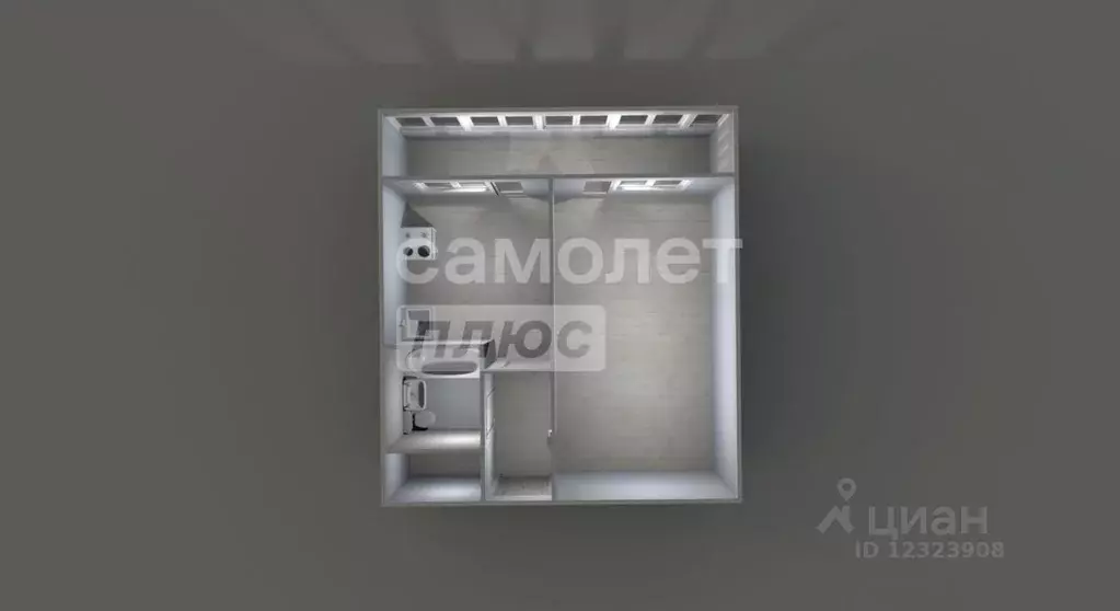 1-к кв. Московская область, Чехов Весенняя ул., 4 (32.9 м) - Фото 2