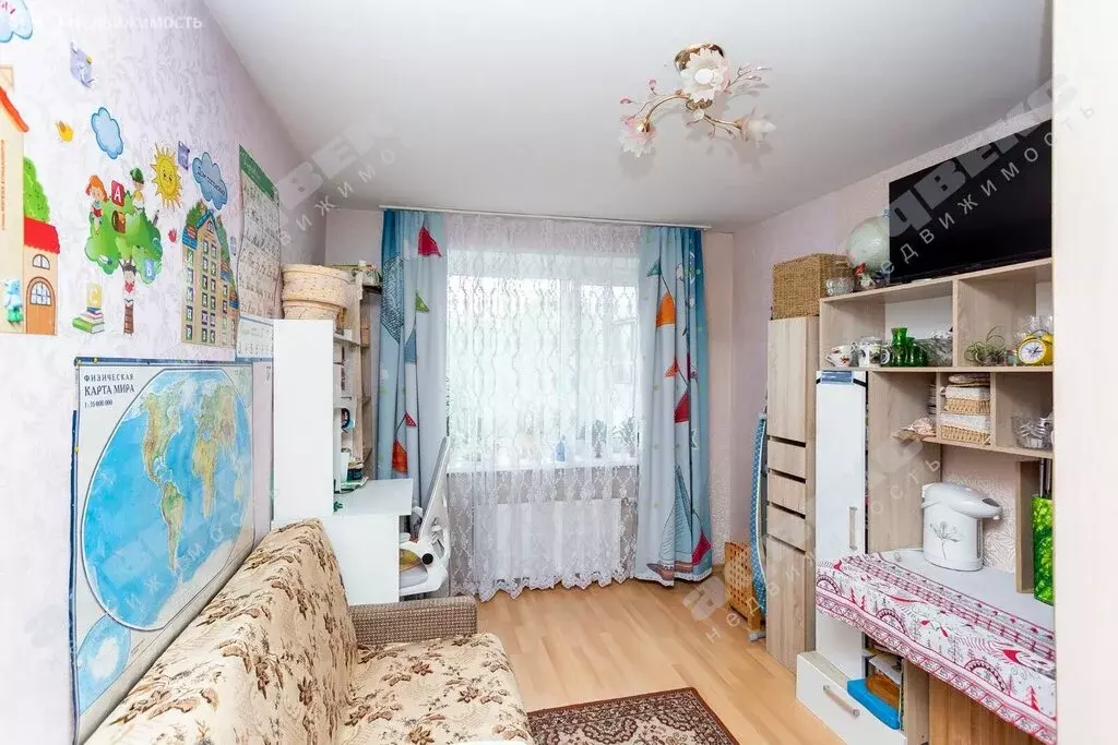 1к в 6-комнатной квартире (12 м) - Фото 1