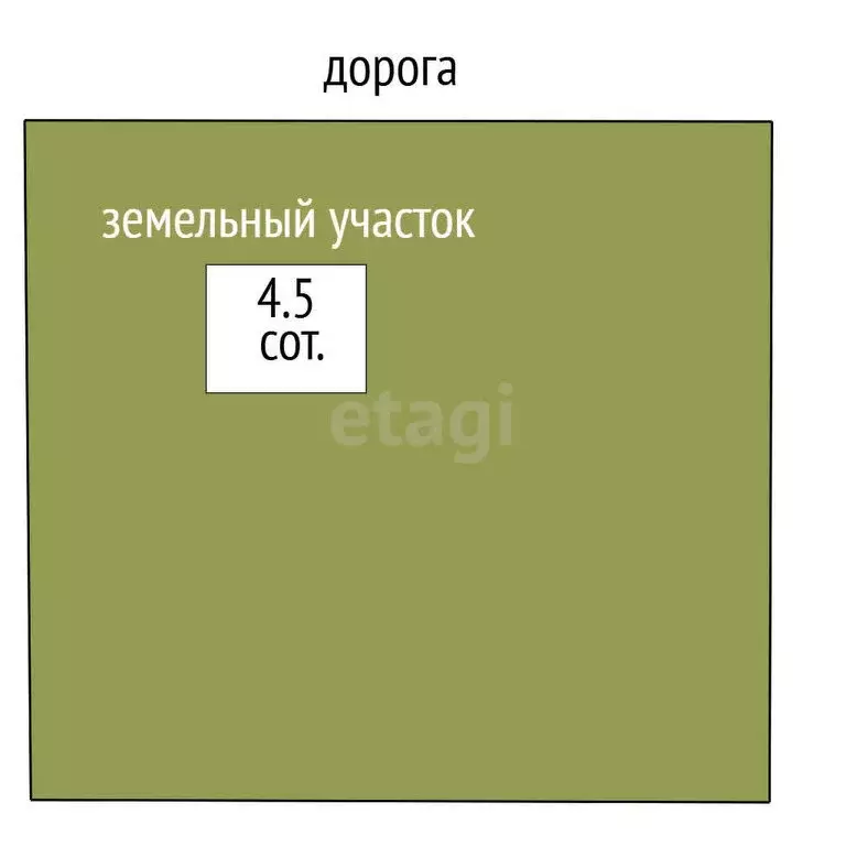 Участок в Верхняя Салда, коллективный сад № 4, Тминная улица (4.5 м) - Фото 0