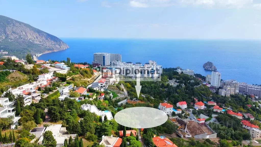 Участок в Крым, Ялта городской округ, Гурзуф пгт  (50.0 сот.) - Фото 2