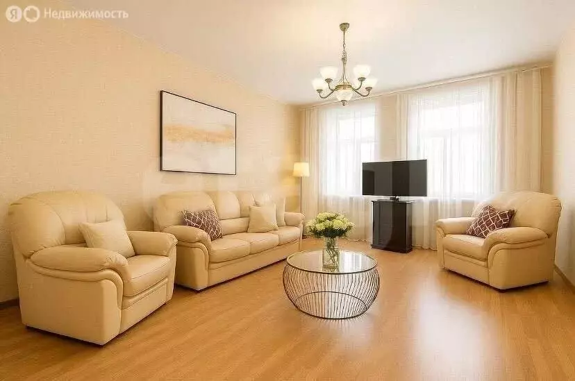 3-комнатная квартира: Санкт-Петербург, улица Комсомола, 16 (99.9 м) - Фото 2