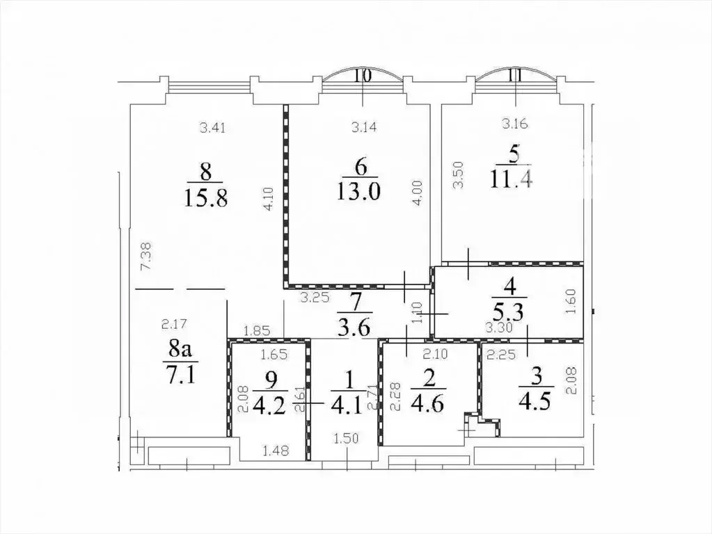3-комнатная квартира: Москва, улица Академика Королёва, 21 (74 м) - Фото 1