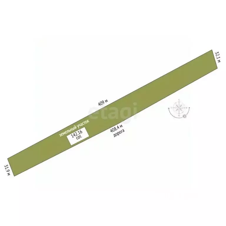Участок, 142.2 сот., 0 - Фото 0