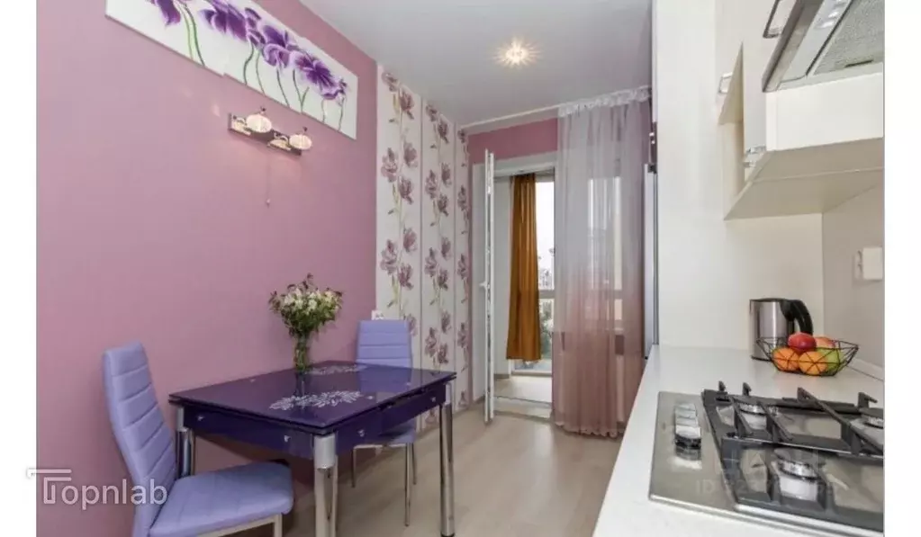 1-к кв. Калининградская область, Зеленоградск Московская ул., 60 (41.4 ... - Фото 2