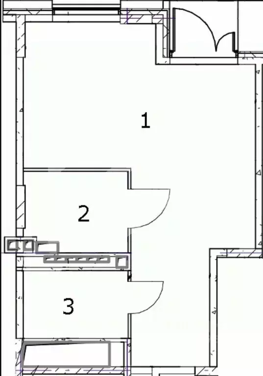 Помещение свободного назначения в Москва ул. Петра Кончаловского, 5 ... - Фото 2