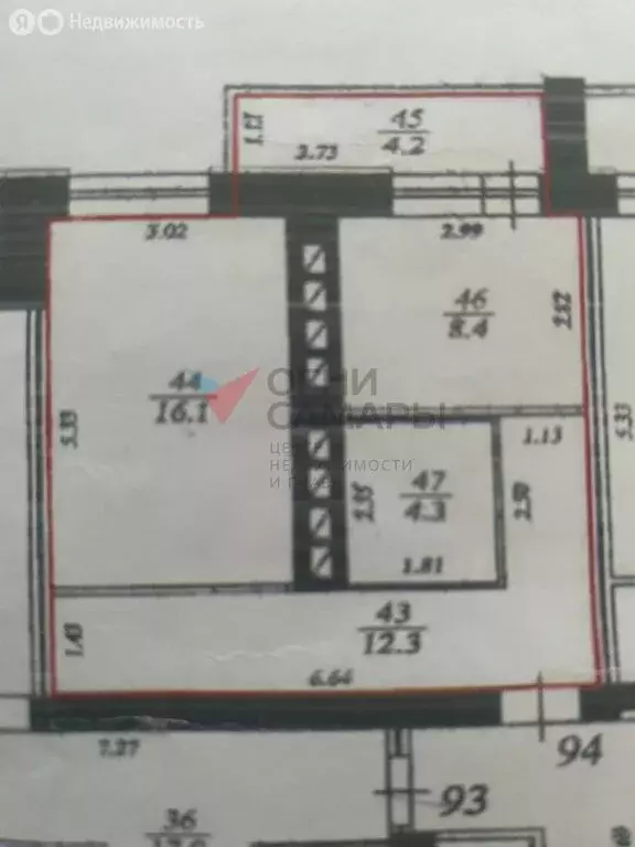 1-комнатная квартира: Самара, Ново-Садовая улица, 353 (41.1 м) - Фото 1