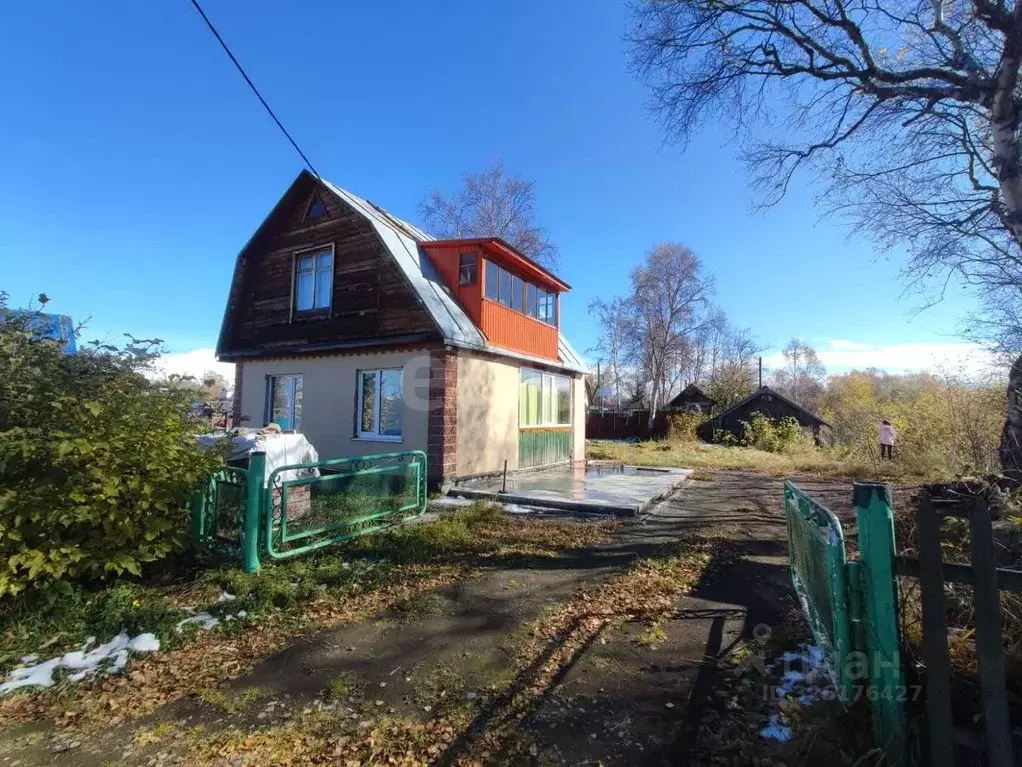 Дом в Камчатский край, Елизовский муниципальный округ, Домостроитель-1 ... - Фото 1