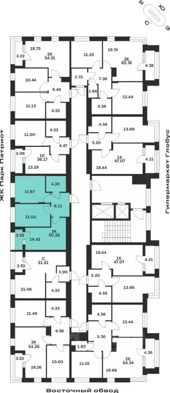 2-к кв. Тульская область, Тула городской округ, с. Осиновая Гора ул. ... - Фото 1