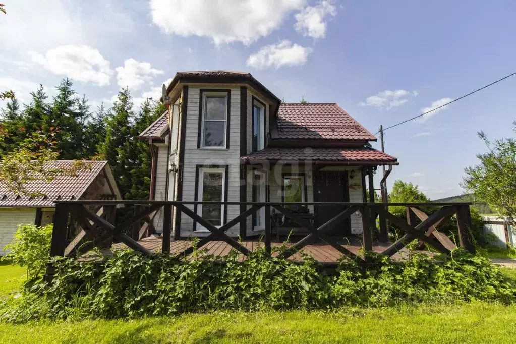 Дом в Красноярский край, Большемуртинско-Сухобузимский округ, пос. ... - Фото 1