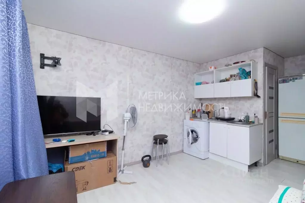 Студия Тюменская область, Тюмень Волгоградская ул., 70 (16.2 м) - Фото 0