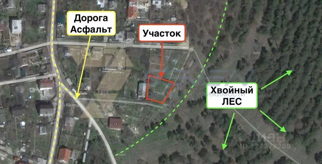 Участок в Севастополь Балаклавский муниципальный округ, Вишенка ... - Фото 2