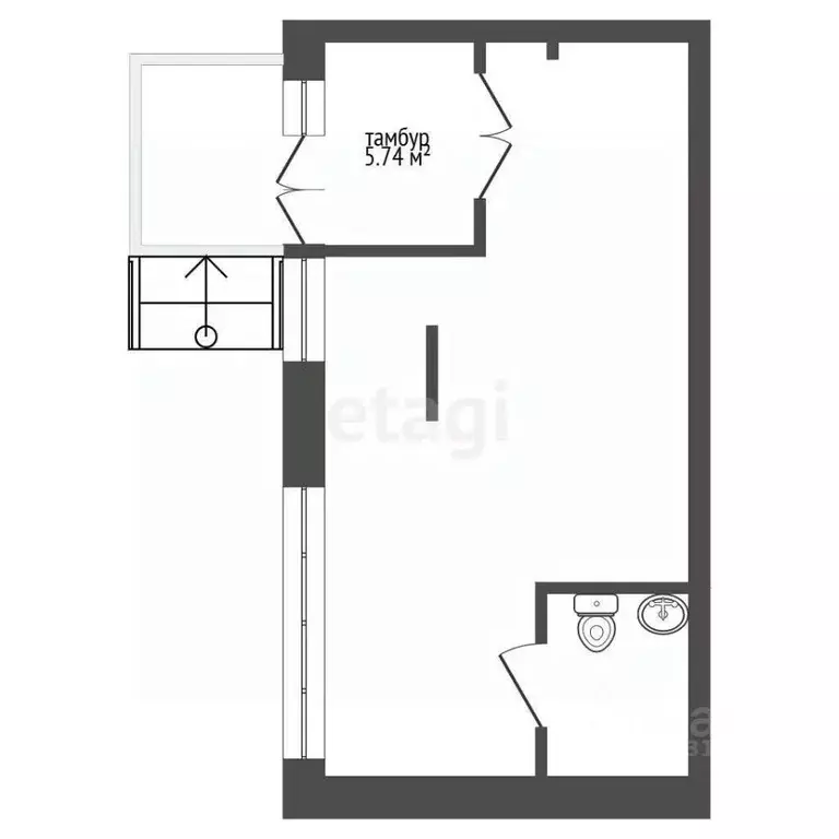 Офис в Пермский край, Пермь ул. Яблочкова, 38Б (25 м) - Фото 2
