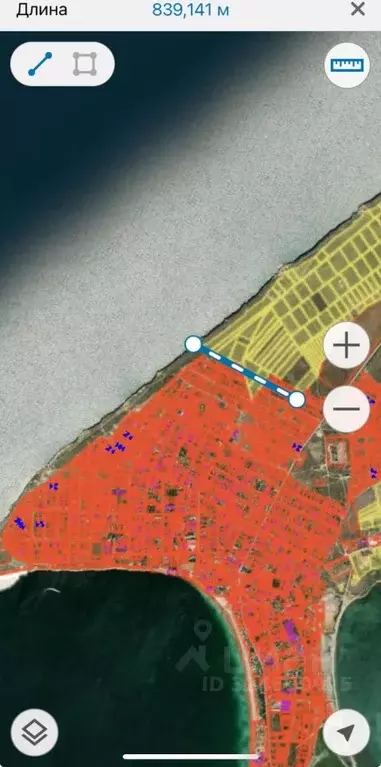 Участок в Крым, Черноморский район, с. Межводное ул. Сергея Королева, ... - Фото 2